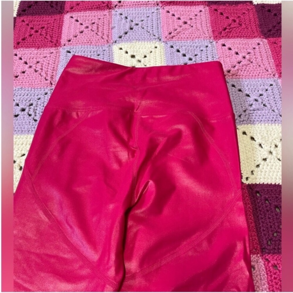Carbon38 Pink Shimmer Leggings XS - Picture 4 of 5
